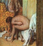 Edgar Degas Nude Woman Drying her Foot Spain oil painting artist
